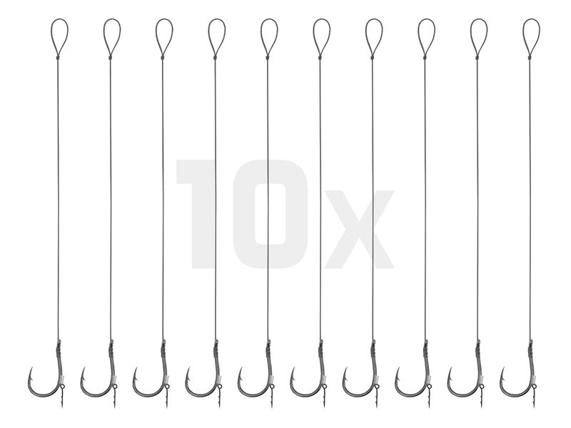 Delphin Braided Sting Feeder-Vorfach / 10St.