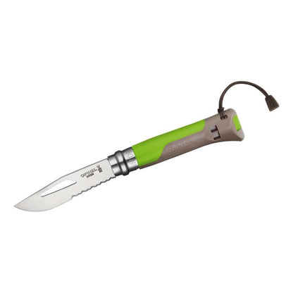 Opinel No 08 OUTDOOR, grün