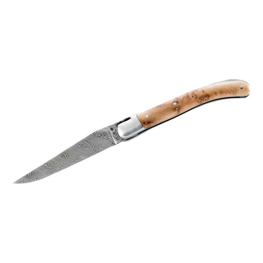 Fontenille Pataud LAGUIOLE LE POCKET, Damast, Wacholder
