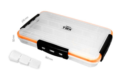 Kunstköderbox Delphin TBX One 360-4P Clip WP