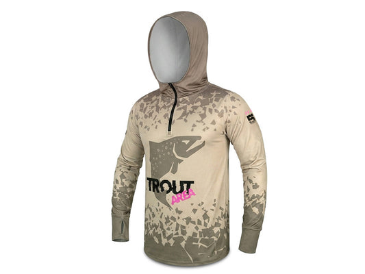Delphin UV ARMOR 50+ Kapuzen-T-Shirt