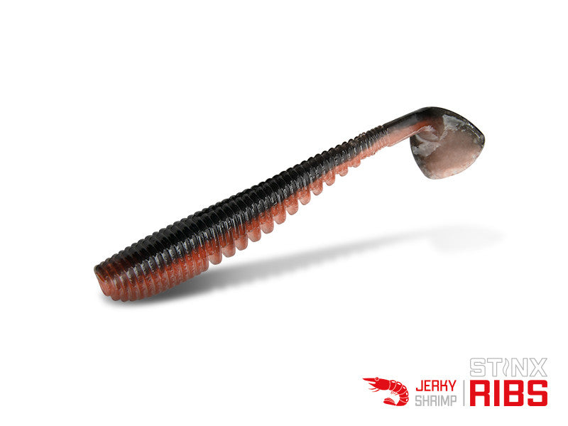 Gummiköder Delphin B! StinxRIBS Shrimp / 20 St.