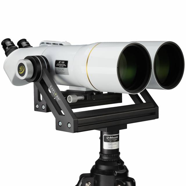 EXPLORE SCIENTIFIC BT-120 SF Großfernglas mit 62 Grad LER Okularen 20mm