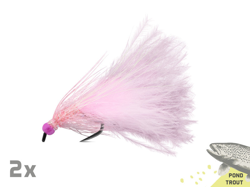 Set künstlicher Fliegen Delphin FLY / 10 Stück