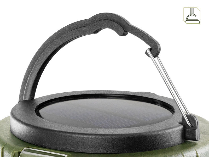 Campinglampe mit Fernbedienung Delphin SVITA