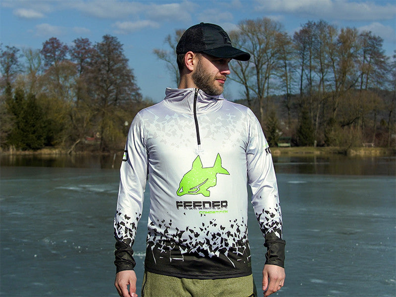 Delphin UV ARMOR 50+ Kapuzen-T-Shirt