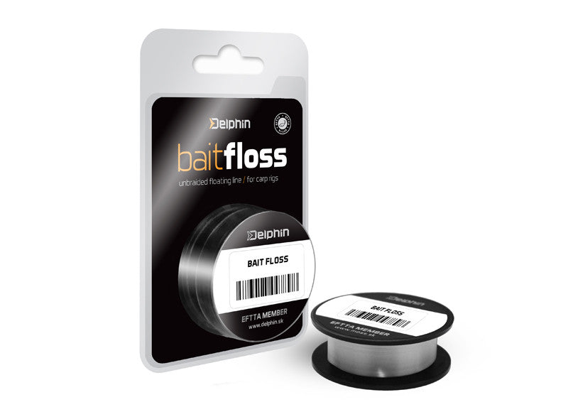 Delphin HOOK Line Bait Floss weiss