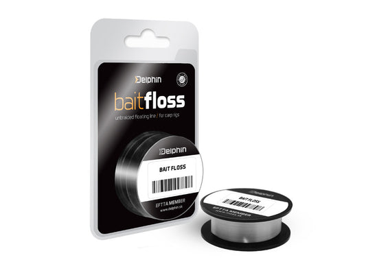 Delphin HOOK Line Bait Floss weiss