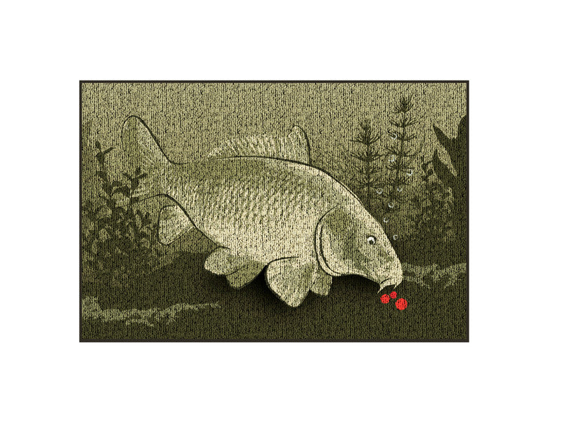 Matte Delphin CatchME! Karpfenmotiv