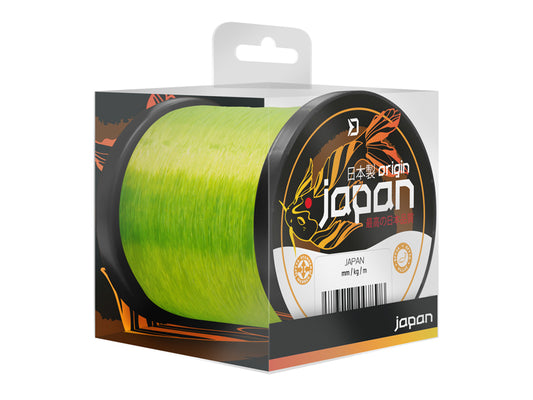 Monofil Delphin JAPAN Origin / Fluo gelb