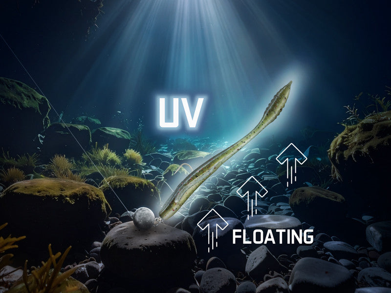 Kunstköder Delphin TOXIN UVs / 8 Stück