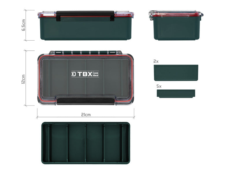 Kunstköderbox Delphin TBX Case Clip Ideal