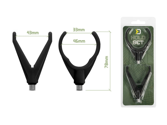 Rutenhalter-Set Delphin HoldSET