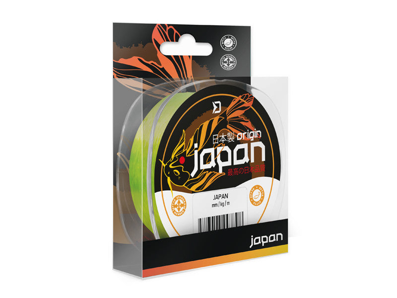 Monofil Delphin JAPAN Origin / Fluo gelb