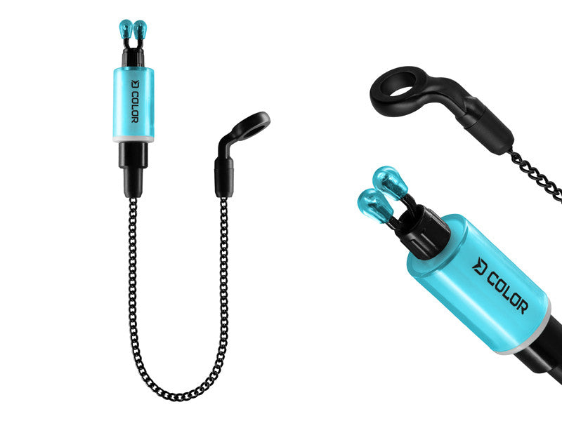 Delphin COLOR-Kettenbissanzeiger Set / 2 Stück