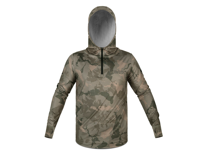 Delphin UV ARMOR 50+ Kapuzen-T-Shirt