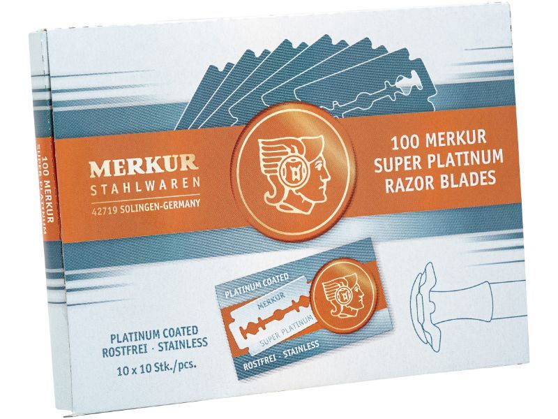 Merkur SUPER PLATINUM 910 Rasierklinge 100 Stück