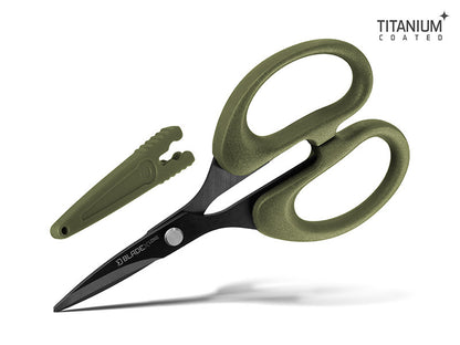 Delphin BladeX Long Titan geriffelte Schere