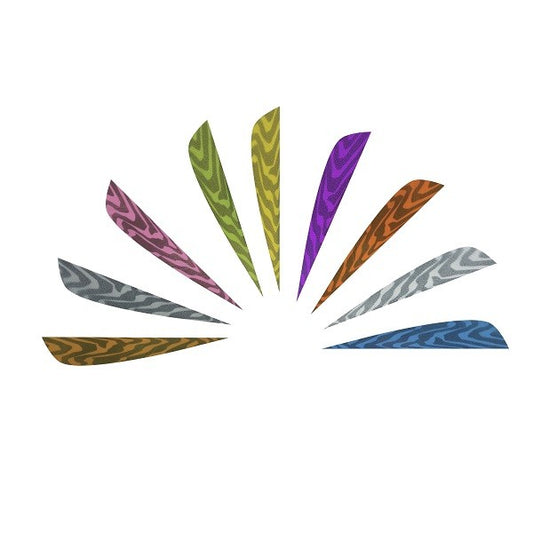 GATEWAY Feder Natur PRINTZ ZEBRA Parabolic – 10 Stück