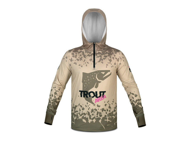 Delphin UV ARMOR 50+ Kapuzen-T-Shirt