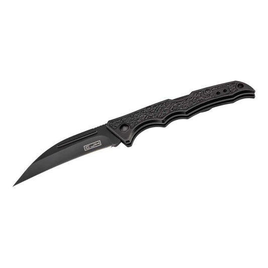 CJH Taschenmesser, Alu, schwarz