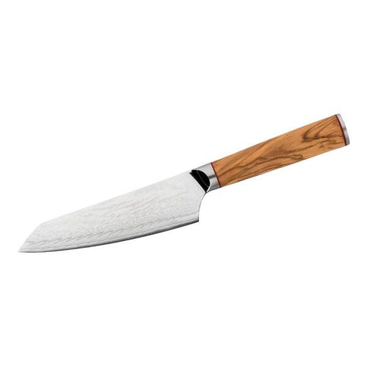 CJH Kochmesser Chef Damast, Olivenholz