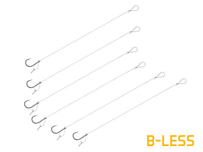 Vorfach Delphin FLR D-rig / 6St.