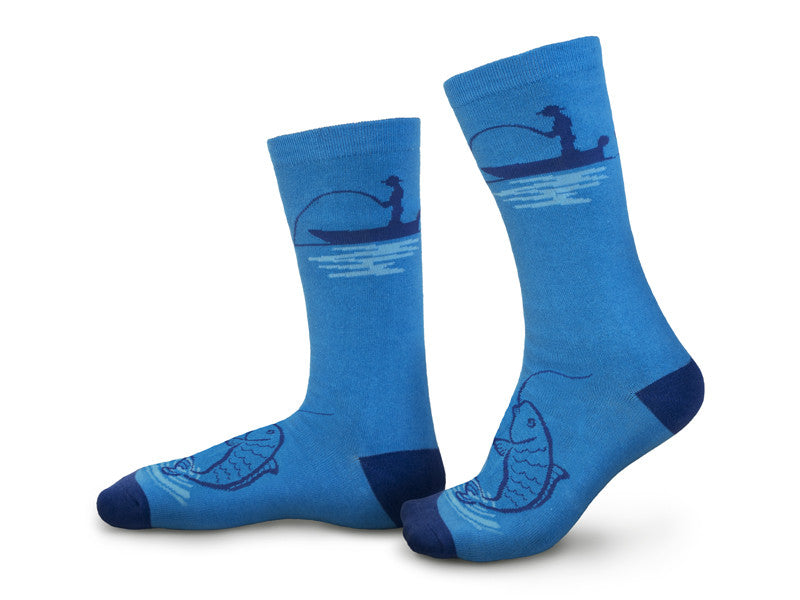 Socken Delphin FISHING
