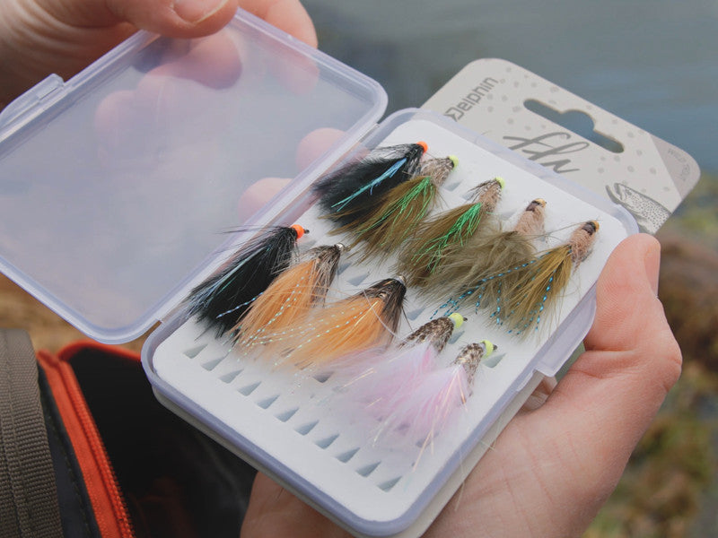 Set künstlicher Fliegen Delphin FLY / 10 Stück