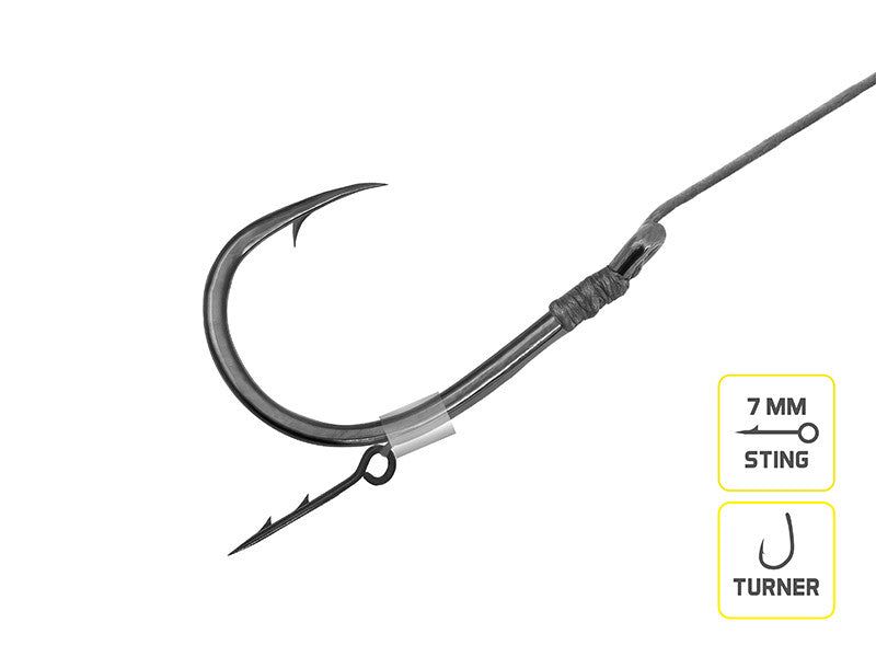 Delphin Braided Sting Feeder-Vorfach / 10St.