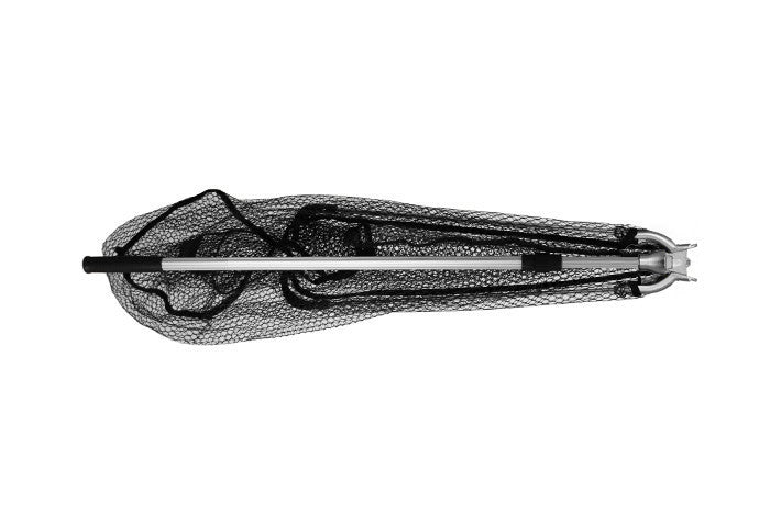Kescher Delphin - Metallmitte, Gummi Netz / 3 Teile