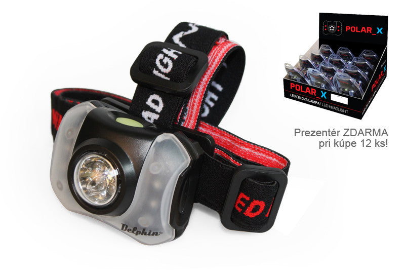 Stirnlampe Delphin POLAR_X