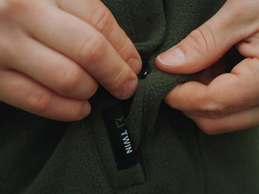 Fleecejacke mit dem Reißverschluss Delphin TWIN