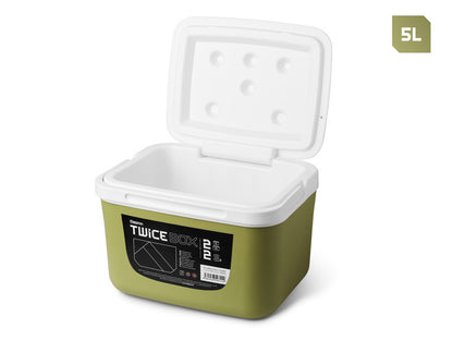 Kühlbox-Set Delphin TwiceBOX 2in1