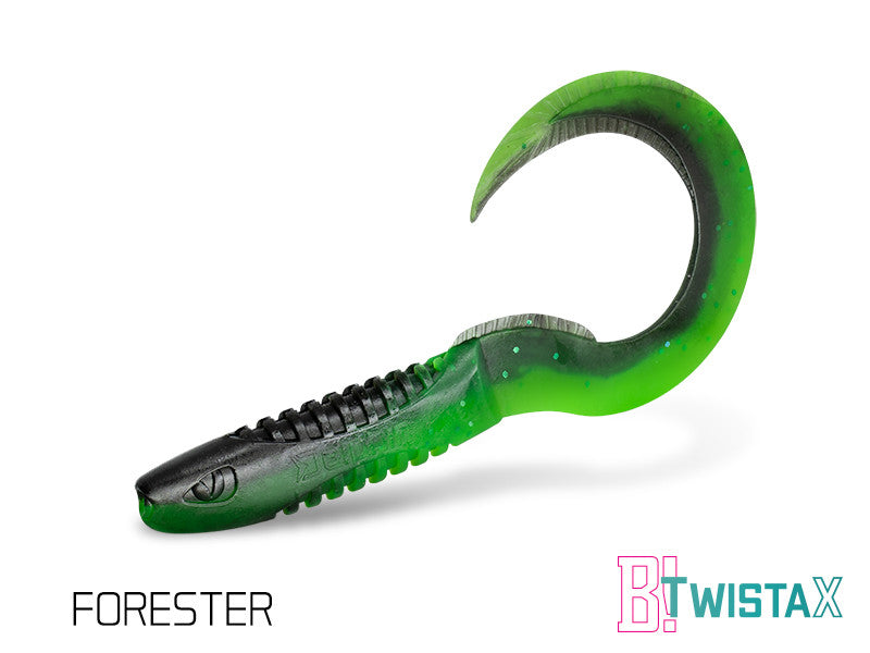 Gummiköder Delphin TwistaX Eeltail UVs / 5St.