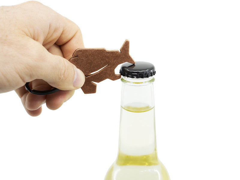 Delphin CARPENER Schlüsselanhänger mit dem Flaschenöffner