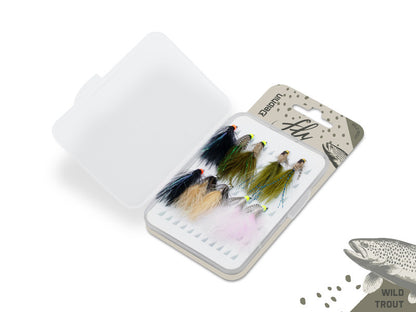 Set künstlicher Fliegen Delphin FLY / 10 Stück