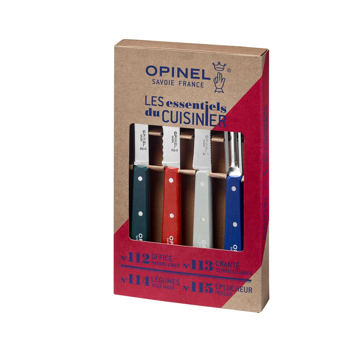 Opinel LES ESSENTIELS PRIMO, 4-teilig
