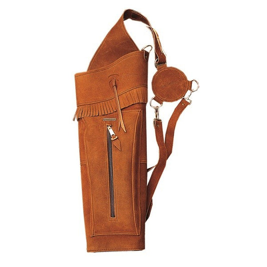 Rückenköcher NEET Köcher Neet WILDLEDER Rückenköcher, Honey brown Suede