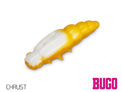 Künstliche Larve Delphin BUGO Cheese / 15 Stück