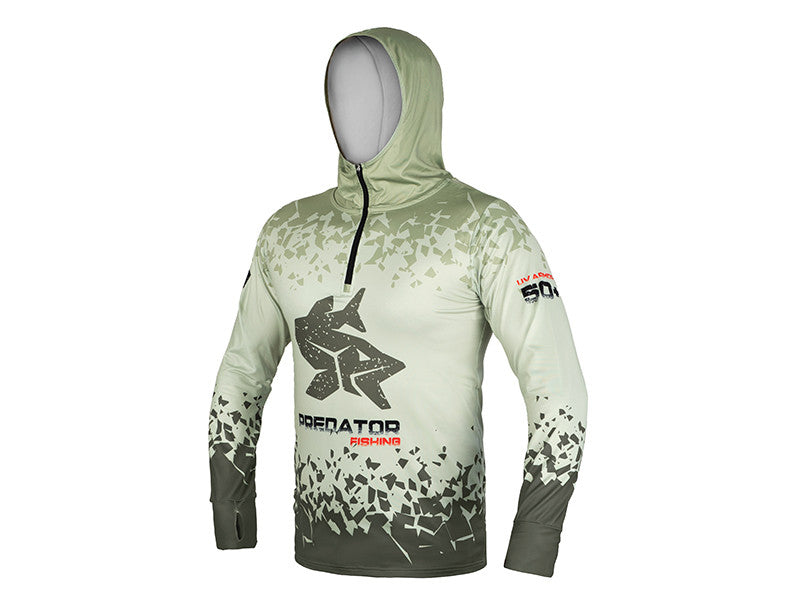 Delphin UV ARMOR 50+ Kapuzen-T-Shirt