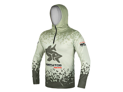 Delphin UV ARMOR 50+ Kapuzen-T-Shirt