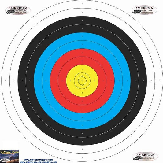 BLACK FLASH Archery Scheibenauflage Tough Target - Fita – 3 Stück