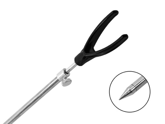 Rutenhalter Delphin mit Halter / hinten