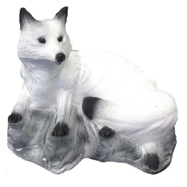 SRT 3D-Ziel weißer Fuchs liegend – 3D Bogenscheibe