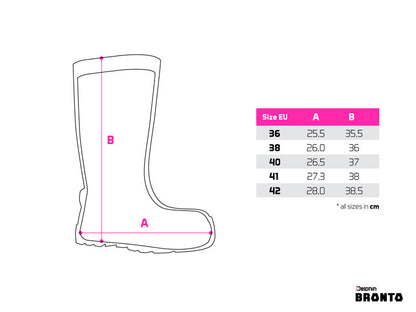 Delphin BRONTO Queen Stiefel / pink