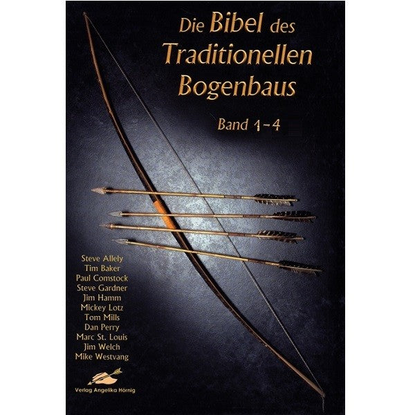 BLACK FLASH Archery Medien Buch: Die Bibel des trad. Bogenbaus