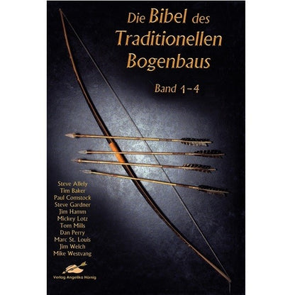 BLACK FLASH Archery Medien Buch: Die Bibel des trad. Bogenbaus