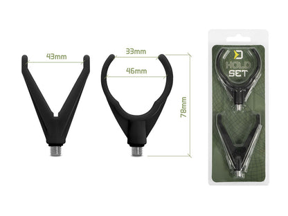 Rutenhalter-Set Delphin HoldSET