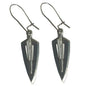 BLACK FLASH Archery Schmuck Ohrringe "Blade"